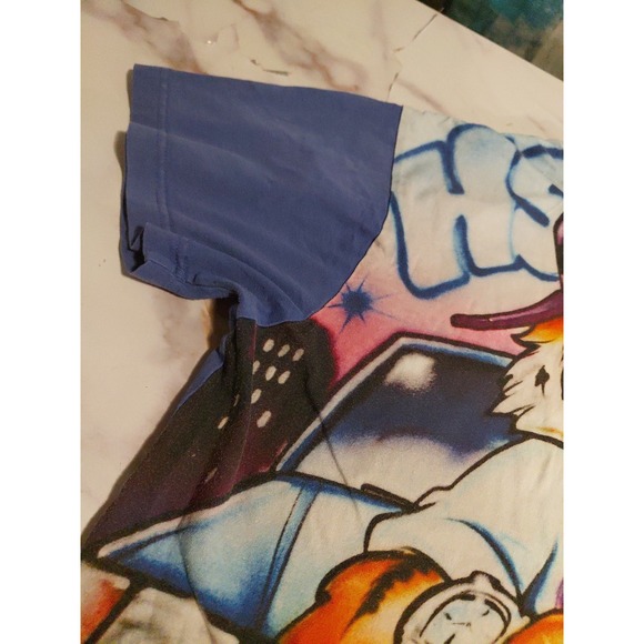 Vintage Tony the Tiger Blinged Out T-Shirt Y2K era streetwear fashion hip hop XL - Picture 5 of 16